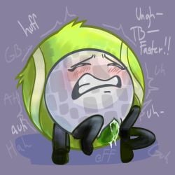 golf ball (bfdi) from battle for dream island by fizzyfox (artist)