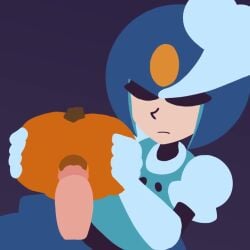 1girls 2d 2d_animation ambiguous_gender ambiguous_penetration animated capcom cum ejaculation female no_sound paperbagnsfw pumpkin splash_woman tagme video