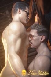 albert wesker from dead by daylight by 2toneskeleton