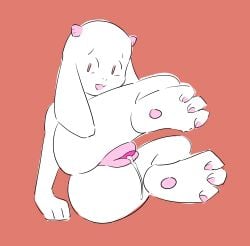 blush female foot_fetish goat juice juicy_pussy milf murrsriel pussy pussy_juice_drip pussy_juice_trail thighs toriel undertale