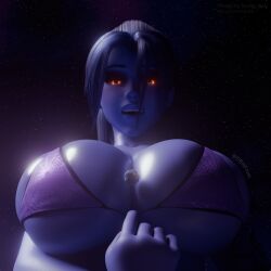 1girls amelie_lacroix big_breasts bikini_top blizzard_entertainment breasts dbhfrost earth extreme_size_difference female giantess giga_giantess gigantic_boobs gigantic_breasts huge_boobs huge_breasts macro macro_female overwatch overwatch_2 partially_clothed planet planetary_macro purple_hair purple_hair_female purple_skin purple_skinned_female size_difference space widowmaker