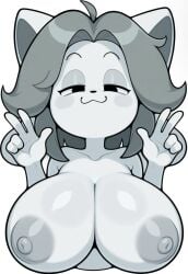 1anthro 1female 1furry 1girls 5_fingers :3 ai_assisted ai_generated anthro anthro_female anthro_focus anthro_furry anthro_only arms_up bare_shoulders black_eyebrows black_eyes black_nose blush_stickers boob_focus boobs_focus breast_focus breasts breasts_focus bust_portrait canine canine_ears canine_girl canine_nose cat_ears civitai closed_mouth colored_body colored_skin coloredbin.ai cowlick dog_ears dog_girl dog_nose doggirl domestic_canine domestic_dog double_peace_sign double_v double_v_sign feline_ears female female_anthro female_focus female_furry female_only floppy_ears fully_naked fully_naked_anthro fully_naked_female fully_nude fully_nude_anthro fully_nude_female furry furry_female furry_focus furry_only glossy glossy_body glossy_skin grey_areola grey_blush grey_eyelids grey_hair grey_inner_ear grey_nipples half-closed_eyes hands_up huge_boobs huge_breasts huge_tits large_boobs large_breasts large_tits lidded_eyes looking_at_viewer massive_boobs massive_breasts massive_tits mouth_closed peace_sign plump_boobs plump_breasts plump_tits portrait round_boobs round_breasts round_tits seductive seductive_eyes seductive_gaze seductive_look seductive_smile shiny_body shiny_boobs shiny_breasts shiny_skin shiny_tits short_hair silver_hair simple_background simple_eyes smile smiling smiling_at_viewer solo solo_anthro solo_female solo_focus solo_furry temmie temmie_(undertale) thin_eyebrows tit_focus tits_focus undertale undertale_(series) v_sign w_arms white_background white_body white_skin