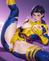 psylocke from marvel by penguih