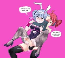 futa_on_female futanari hatsune_miku intersex kasane_teto rabbit_hole_(vocaloid) text the_freakin'_yui utau