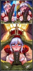 1boy 1boy1girl 1eyedemperor 1girl1boy 1girls 1male 1male1female 2d 2d_(artwork) 2d_artwork adult after_fellatio after_oral ai_assisted ai_generated before_and_after before_oral before_sex beneath_the_crown big_ass big_breasts big_penis bimbo black_mascara blowjob blue_eyes chains comic comic_page comic_panel comics commentary crown crown_braid cum cum_drip cum_from_mouth cum_from_nose cum_in_mouth cum_inside cum_on_body cum_on_breasts cum_on_face deepthroat dialogue dialogue_box dialogue_bubble domination dripping dripping_cum dripping_pussy english english_commentary english_dialogue english_language english_subtitles english_text erect_cock erect_dick erect_nipples erect_penis erection fake_breasts fantasy fellatio female female_focus female_penetrated forced forced_oral free_use full_color goblin goblin_male gold_jewelry golden_crown green-skinned_male green_cock green_hair green_penis green_skin heart heart_eyes hearts_around_body hearts_around_head heels high_heels highres huge_cock huge_hips indoors kneeling large_penis legs_apart legs_spread long_hair long_penis makeup makeup_running male_dominating_female male_domination mature mature_female medieval milf mouth_fuck mouth_full_of_cum mouth_hold multiple_views muscular muscular_female on_knees oneyedemperor open_clothes open_mouth orc orc_male original original_character original_characters outdoors page_3 princess public public_sex public_use queen raped raped_by_enemy red_dress red_lipstick restrained running_mascara slave slavegirl sperm squirting story submissive submissive_female tongue tongue_out tongue_out_blowjob underwear veiny_penis wet wet_body wet_clothes wet_pussy wet_skin white-skinned_female white_bra white_hair white_skin
