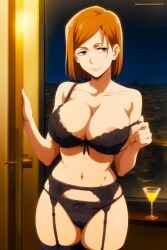 1girls ai_generated aikenoart big_ass big_breasts breasts feet female hi_res high_quality highres huge_ass huge_breasts jujutsu_kaisen kugisaki_nobara light-skinned_female light_skin lingerie massive_ass massive_breasts mature mature_female nobara_kugisaki orange_eyes orange_hair pale-skinned_female pale_skin patreon seductive_look sole_female soles stockings sweat sweatdrop sweating sweaty sweaty_body sweaty_breasts thick thick_ass thick_hips thick_legs thick_lips thick_thighs toes window