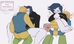 2boys ass blocky_body breeding cum cumming_in_pussy forsaken_(roblox) gay guest_1337_(the_last_guest) heart mpreg noob_(forsaken) noob_(roblox) penetration penis request roblox roblox_game robloxian saltsforcooking strawpage_request tagme the_last_guest thighs transman