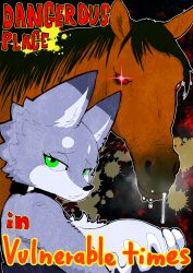 animal_genitalia anthro ass belly big_belly big_breasts big_butt bodily_fluids breasts canid canine chim_chim_cheree_(kimcuongnguyen) comic cover cover_art digital_media_(artwork) duo equid equine erection female female_on_feral feral forced fox fur furry genitals glowing glowing_eyes green_eyes grey_body hair hi_res horse horsed intimidation kimcuongnguyen looking_at_viewer male male/female mammal nude open_mouth questionable_consent rancid_horace rape saliva sex smile teeth text thick_thighs tongue white_body white_fur zoophilia