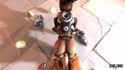 3d animated ass bouncing_ass brown_hair bubble_butt dat_ass doggy_style female from_behind human male male_pov no_sound overwatch penetration penis pov sex sfmllama short_hair source_filmmaker straight tracer video