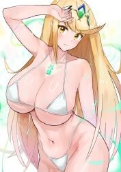 1girls female mythra mythra_(xenoblade) nintendo oruru63100814 solo solo_female tagme xenoblade_(series) xenoblade_chronicles_2