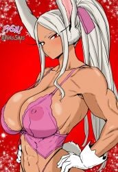 1girls boku_no_hero_academia female mirko miruko my_hero_academia parallaxfused rumi_usagiyama solo solo_female tagme