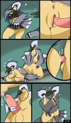 absurd_res anthro anus areola ass avian balls beak big_breasts bird blush bodily_fluids bottomwear breasts clothed clothing comic cum cum_in_pussy cum_inside digital_media_(artwork) duo e-01 english_text erection feathers female female_penetrated from_behind_position genital_fluids genitals grey_body hair hi_res incest_(lore) kissing male male/female male_penetrating male_penetrating_female mammal mother_(lore) mother_and_child_(lore) mother_and_son_(lore) multicolored_body nipples nude parent_(lore) parent_and_child_(lore) parent_and_son_(lore) penetration penile penis pussy school_uniform sex simple_background skirt smile son_(lore) tail text tongue topwear uniform vaginal_penetration vaginal_penetration wings yellow_body yellow_eyes