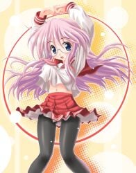 1girls artist_request lucky_star miyuki_takara tagme
