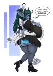 big_ass big_breasts breasts bubble_butt cleavage female huge_ass huge_breasts lunarspy tagme thick_thighs wide_hips
