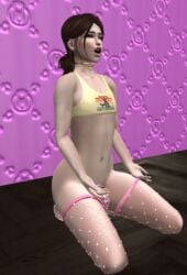 1boy 3d anal anus ass bussy chastity chastity_cage crossdressing dildo dominant_female dominatrix english_text female femboy light-skinned_male light_skin lucyluvbunz male pegging second_life sex sex_from_behind sex_toy sissy strap-on submissive_male
