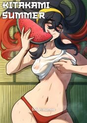 carmine (pokemon) from game freak by kinkymation