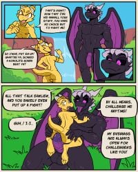 60percentscalie anal anal_sex animal_genitalia animal_penis anthro ass backsack balls comic cowgirl_position defeated dialogue dragon duo english_text equine_genitalia equine_penis erection flaccid from_front_position genitals hand_on_chest hand_on_leg hand_on_thigh hi_res jewelry kobold lying male male/male medial_ring mythological_creature mythological_scalie mythology nude on_back on_bottom on_top open_mouth outside penetration penis scalie sex size_difference smile speech_bubble text tongue tongue_out two_panel_image waterfall