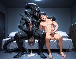 2boys age_difference ai_generated alien alien_(franchise) balls bara big_balls big_dom_small_sub big_muscles big_nipples big_pecs big_penis black_body booster_rex cum cum_on_body cum_on_penis cumshot daddy dilf dominant dominant_humanoid dominant_male domination duo ejaculation erect_nipples erection gay handjob handjob_while_masturbating huge_balls huge_cock huge_muscles huge_nipples huge_pecs human human_on_alien human_on_humanoid humanoid humanoid_dominating_human humansub hunk interspecies larger_humanoid larger_male male male/male male_only male_xenomorph masturbation muscles muscular muscular_humanoid muscular_male mutual_masturbation navel nipples nude older_humanoid older_humanoid_younger_human older_male older_man_and_younger_boy older_on_young orgasm pecs penis sex simultaneous_orgasms size_difference smaller_human smaller_male submissive submissive_human submissive_male xenomorph xenophilia yaoi younger_human younger_male
