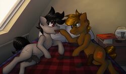 circut_breaker equine fan_character hi_res horse male mammal marsminer mox my_little_pony pony yaoi