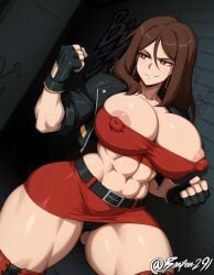 blaze fielding from streets of rage 4 by bonfen291