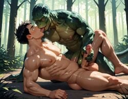 2boys abs age_difference ai_generated anthro anthro_dominating_human armpits balls bara big_balls big_muscles big_nipples big_pecs booster_rex canon_x_oc daddy dilf doggy_style dominant dominant_anthro dominant_male duo erection french_kiss french_kissing gay green_body handjob handjob_while_kissing holding_partner huge_balls huge_cock huge_muscles huge_pecs human human_on_anthro humansub hunk interspecies kissing larger_anthro lizard looking_pleasured male male/male male_only muscles muscular muscular_anthro muscular_male navel nipples nude older_anthro older_anthro_younger_human older_dom_younger_sub older_male older_man_and_younger_boy older_on_young older_penetrating older_penetrating_younger pecs penis scalie sex size_difference smaller_human smaller_male spider-man_(series) submissive submissive_human submissive_male the_amazing_spider-man_(film) the_lizard_(marvel) worship worshiping yaoi younger_human younger_male