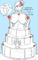 2019 cake cake_transformation dated female food_transformation hentai kitten_(xxxx52) tagme transformation wedding_cake xxxx52