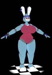 1girls 3d animated bonnie_(fnaf) female five_nights_at_freddy's five_nights_at_freddy's:_security_breach fnaf girl glamrock_bonnie_(fnaf) model nightbotgrey shorter_than_10_seconds solo tagme turntable_(animation) video
