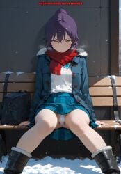 1boy ai_generated ass balls bulge femboy meybekity otoko_no_ko panties penis skirt trap yaoi