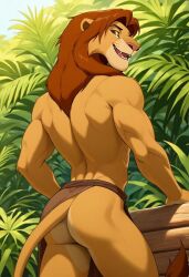 simba (the lion king) from the lion king by twall97