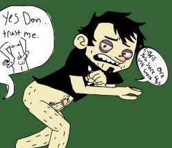 big_head chris_pearson cold dan_(dan_vs) dan_vs. gay male sick skinny toony