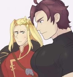 awooga bara bara_tits belt_buckle big_breasts blushing bluvado breasts cant_see_the_haters cape cover_them_up_slut cumdump cute_male daddy daddy_milkers dilf dragalia_lost erection fat_tits gay god_damn gooning horny hot_male huge_biceps huge_breasts huge_rack imminent_sex leif_(dragalia_lost) leonidas looking_at_another looking_at_male looking_pleasured male male_only meat_toilet men_love_men men_only muscular muscular_male oh_my_god oh_my_goodness_gracious paradise sex_slave sexy sexy_body sexy_clothing sexy_male sweatdrop tight_clothes tight_clothing tight_fit tight_shirt unaware voluptuous_male yaoi zooweemama