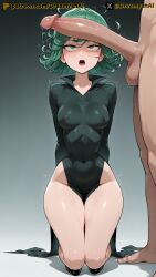 1girls 2025 4k ai ai_assisted ai_generated anime anime_style artist_name big_penis breasts dreamyan_ai female green_eyes green_hair hi_res high_quality high_resolution highres huge_cock male one-punch_man open_mouth patreon pelvic_curtain penis short_hair shortstack tatsumaki thick_ass thick_thighs thighs uncensored white_body white_skin