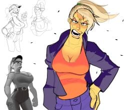 gavin's mom from the simpsons by galactabee