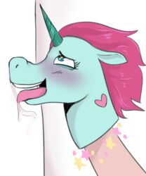 ahe_gao blush equine female flying_princess_pony_head hair horn looking_pleasured male mammal penetrable_sex_toy penetration penis pink_hair rainbowsprinklesart saliva sex_toy star_vs_the_forces_of_evil tongue unicorn unseen_male_face