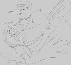 aimbot-jones ass big_ass big_breasts breasts bubble_ass bubble_butt cleavage female flamingo furry huge_ass huge_breasts hyper_ass pigeon tagme thick_thighs wide_hips