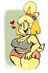 isabelle (animal crossing) from animal crossing by imrachets