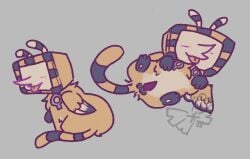 animal_genitalia animal_penis darkner deltarune erection felid feline_genitalia feline_penis feral for_a_head genitals hi_res male mammal mythological_creature mythological_sphinx mythology object_head penis screen screen_face screen_head solo sphinx_tenna_(deltarune) tenna_(deltarune) tongue tongue_out undertale_(series) xdustox