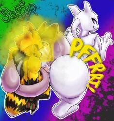 1boy 1girls 2023 2d 2d_(artwork) 2d_artwork anus ass bee bee_boy big_ass big_butt brap color entrapment fart fart_cloud fart_fetish farting_in_face farting_on_another feline female female_domination female_mewtwo femdom furry furry_female furry_male game_freak gassy generation_1_pokemon huge_ass looking_back looking_pleasured male mammal mewtwo mutant nintendo passing_gas pokemon pokemon_(species) purple_eyes sex smile smug soomir squatting tail thick_tail video_games
