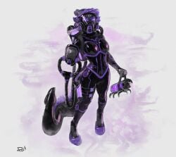 2025 anthro big_breasts biped black_and_purple black_clothing black_corset black_horn black_latex black_suit boots breasts clothed clothed_anthro clothed_female clothing corset dated digital_media_(artwork) digital_painting_(artwork) digitigrade dragon empty_eyes facial_markings female female_anthro footwear forehead_markings full-length_portrait fully_clothed fully_clothed_anthro fully_clothed_female gas gas_canister gas_mask gas_tank glistening glistening_latex glowing glowing_eyes head_horn head_markings hi_res holding_gas_canister hoof_boots horn kyr_(nyghtwulf) latex latex_clothing latex_corset latex_lingerie latex_skinsuit latex_topwear lingerie looking_at_viewer markings mask mythological_creature mythological_scalie mythology offering_gas_mask offering_to_viewer painting_(artwork) poiuytrew portrait purple_eyes purple_mist scalie shoes signature simple_background skinsuit slim_anthro slim_female solo standing suit tail thigh_belt tight_clothing topwear wearing_mask white_background