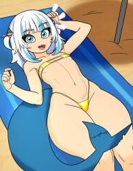 gawr gura from hololive by p1pperoni