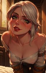 ciri from cd projekt red by bearlyleagle