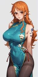 ai_generated cici_wallpaper female female_only nami_(one_piece) one_piece