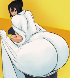 ass boku_no_hero_academia dress dress_inside_ass female nana_shimura showing_ass