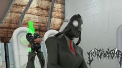 blender chaos_director_(fortnite) disembodied_penis footjob in_the_dark_(artist) laboratory self_upload solejob watermark