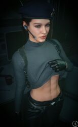 jill valentine from capcom by alf3d