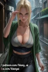 1female 1girls ai_generated arms beautiful_female beautiful_females best_girl blonde_female blonde_hair blonde_hair_female breasts_covered brown_eyes brown_eyes_female clothed clothed_female clothes clothing covered_nipples covered_vagina covering_breasts daytime facing_viewer feet female female_focus female_only fully_clothed fully_clothed_female hands hourglass hourglass_figure human human_female human_hands klexyai kunoichi legs light-skinned_female light_skin lips lipstick long_hair long_hair_female looking_at_viewer mature mature_body mature_figure mature_woman milf naruto naruto_(series) ninja no_penetration no_penis no_sex no_smile old_woman pale-skinned_female pale_skin patreon_link pink_flowers ponytail ponytails puffy_lips shade shades shadow shiny_skin shonen_jump shueisha single_girl skinny skinny_girl sole_female solo solo_female standing standing_position standing_up stomach tagme thighs tsunade voluptuous voluptuous_female waifu water weekly_shonen_jump weekly_shounen_jump wet yellow_hair yellow_hair_female