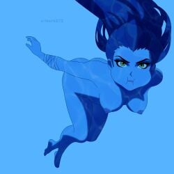 1girls activision arthur4272 blizzard_entertainment fanart female nude overwatch solo underwater widowmaker
