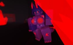 3d anthro breasts carneline_(kaiju_paradise) female furry kaiju_paradise looking_at_viewer pink_nipples pink_pussy ravenuwu roblox roblox_game robloxian self_upload smile smile_at_viewer smiley_face tagme