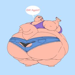 bbw big_ass big_breasts breasts bubble_butt female frisk_lk furry huge_ass huge_breasts obese_female overweight tagme thick_thighs wide_hips