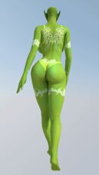 1girls 3d animated ass backboob bald barefoot breasts dat_ass feet female female_only full_body gradient_background green_skin huge_breasts humanoid large_ass leman nude orc orc_female pointy_ears pussy simple_background soles solo solo_female tanline thick_thighs thigh_gap toes walk_cycle walking wide_hips world_of_warcraft